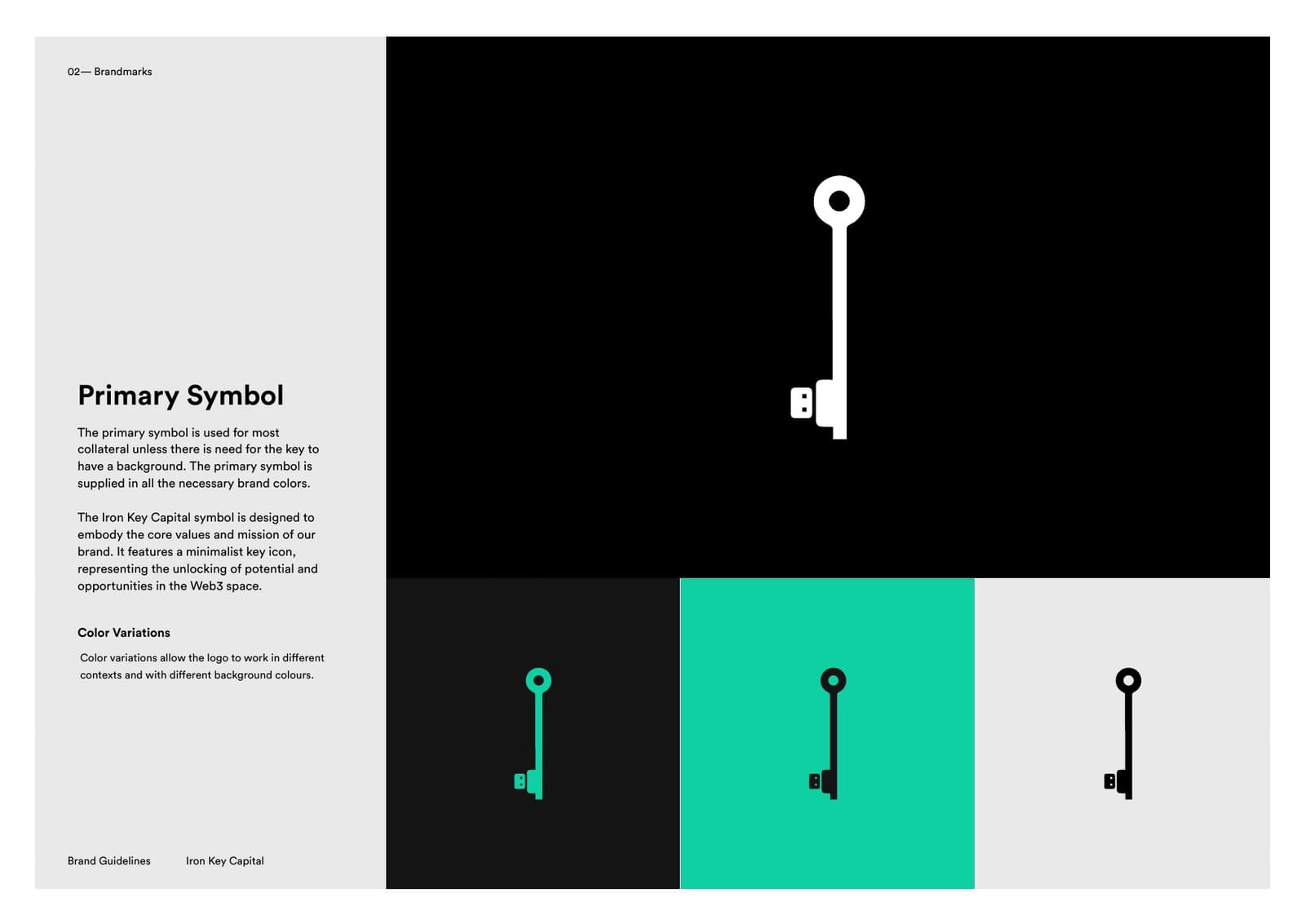New key symbol and logo system