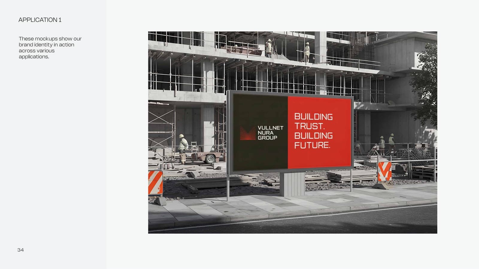 Site hoarding: Building trust. Building future.