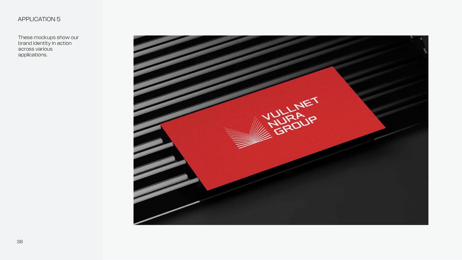 Business card application